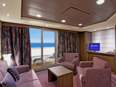 MSC Fantasia MSC Yacht Club Royal Suite